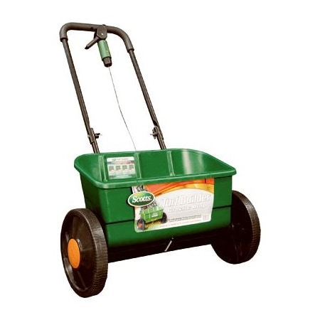 Scotts Turfbuilder Classic Drop Spreader, Hopper Hold up to 10000 Sq Ft of Product 76565